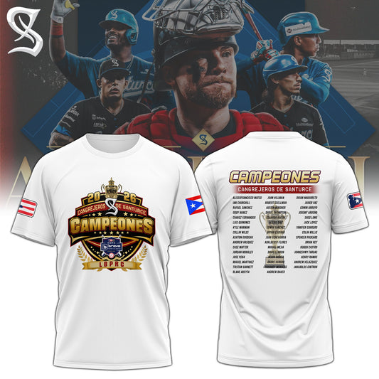 Cangrejeros Special “Campeón de la LBPRC” 2026 Limited Edition T-shirt