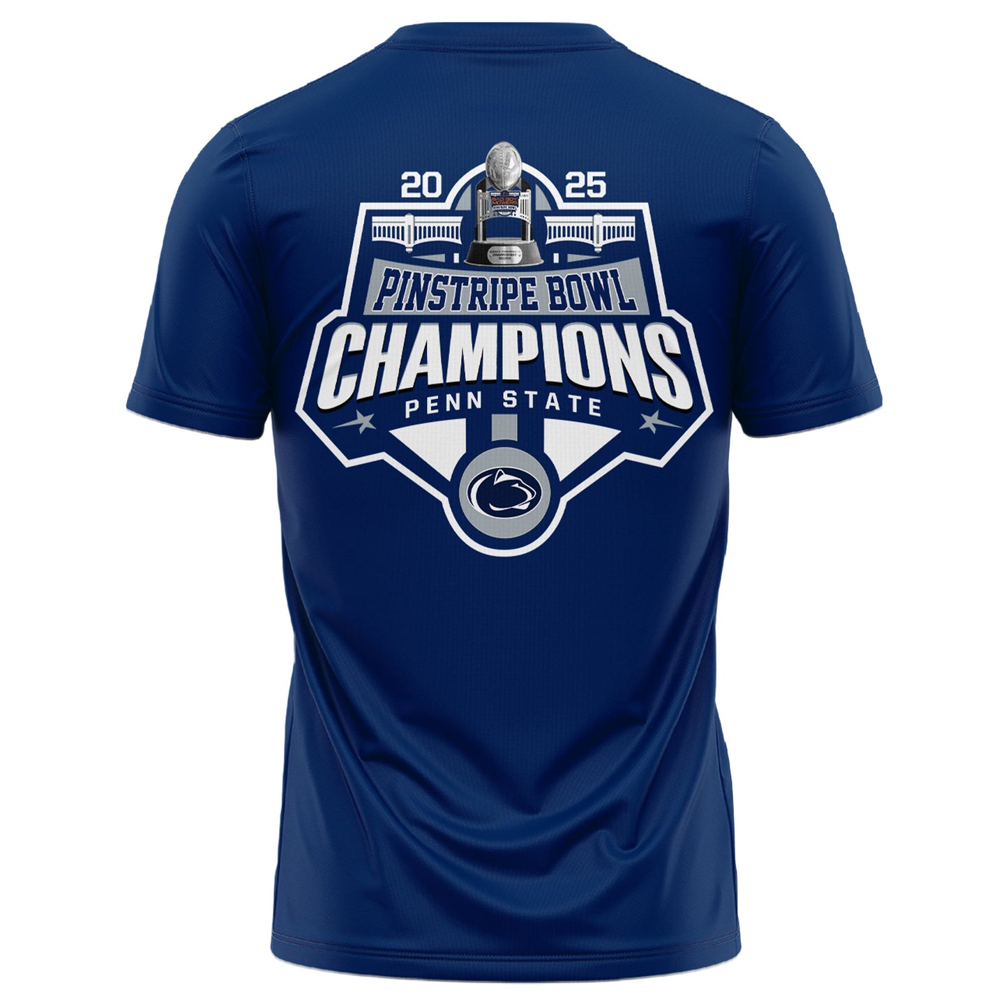 Penn State – BAD BOY MOWERS PINSTRIPE BOWL Champions T-shirt