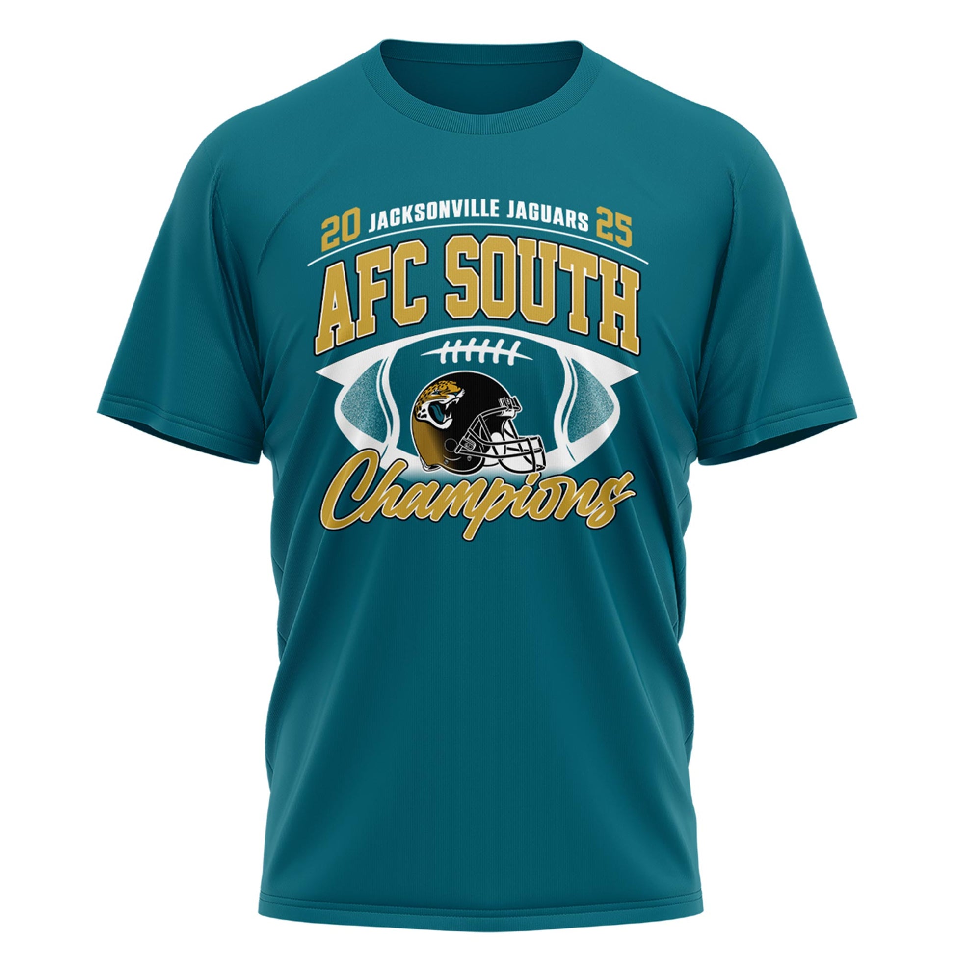 .           Jacksonville Jaguars 2025 AFC South Champions T-shirt