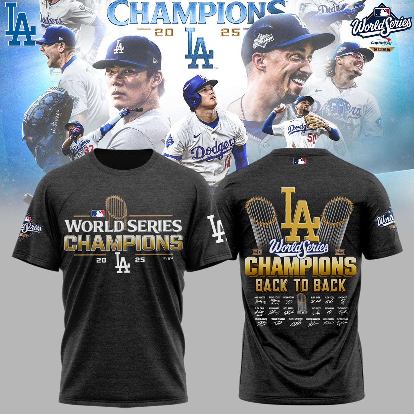Los Angeles Dodgers 2025 World Series shirt