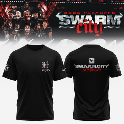 Houston Texans Playoffs S.W.A.R.M. City Special Edition T-shirt