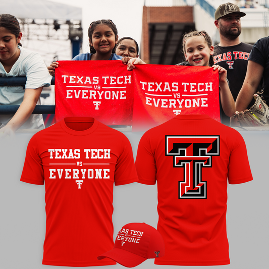 🔥 Texas Tech Special “Texas Tech Vs Everyone” Limited Edition T-Shirt