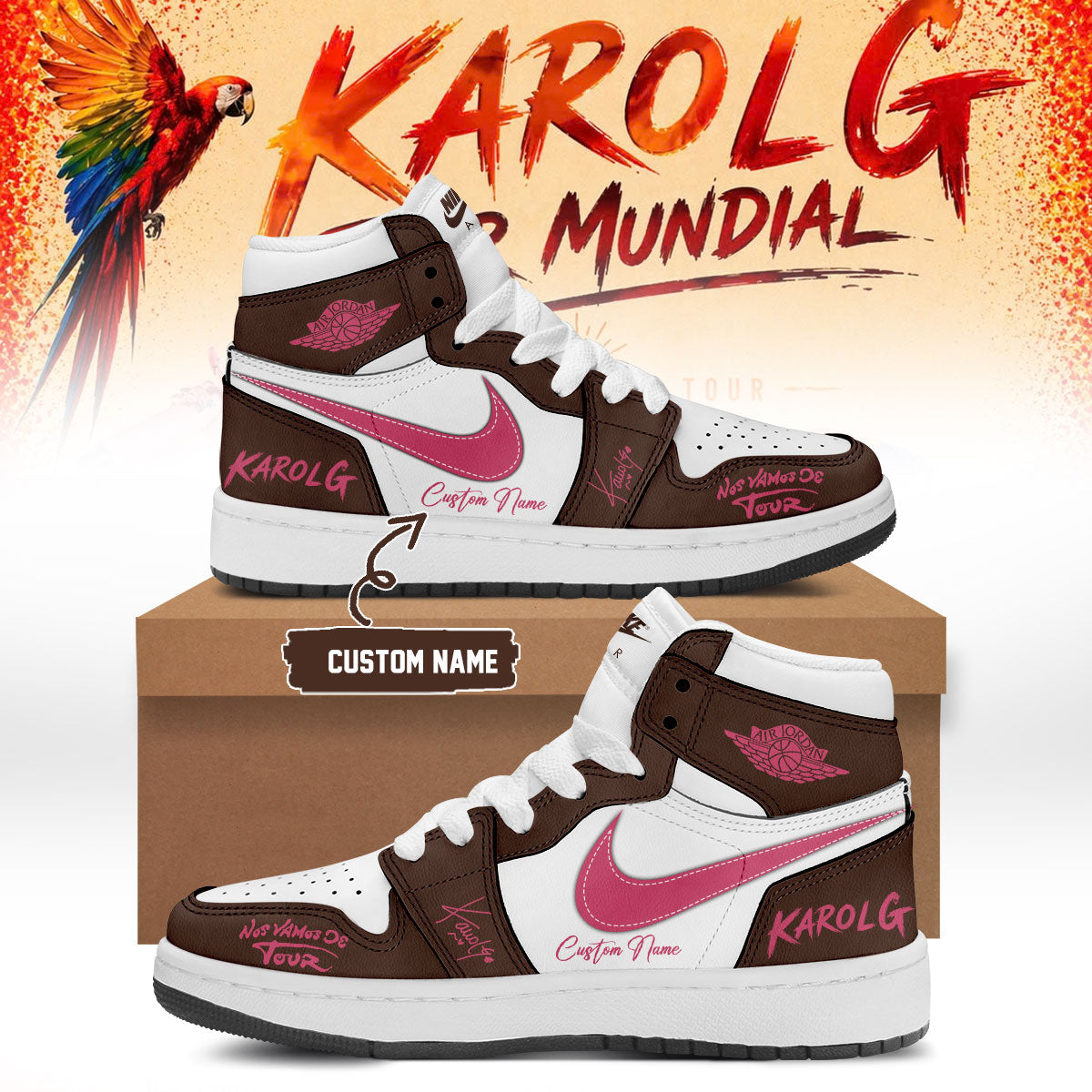 Karol G – Nos Vamos de Tour Limited Edition Signature – Shoes