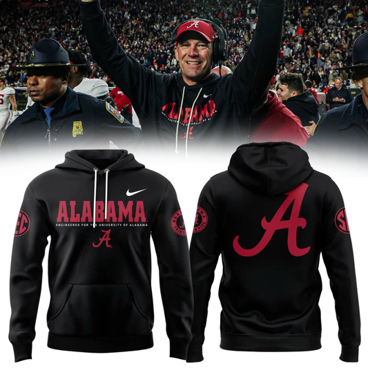 Alabama Sideline Men's College Pullover Hoodie
