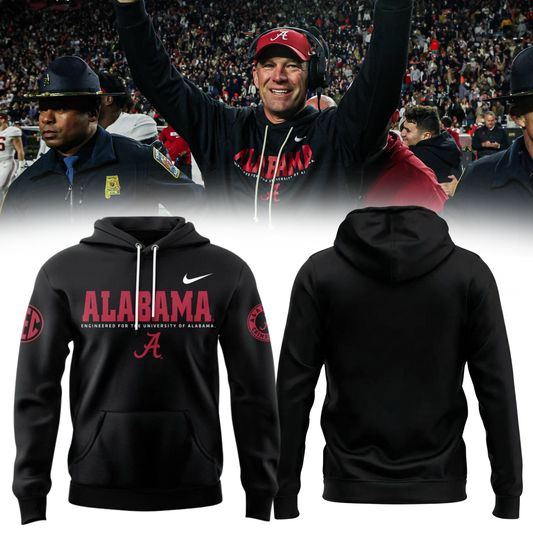 Alabama Sideline Men's College Pullover Hoodie v2