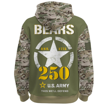 .CHI-Army 250th Birthday Limited Editions Hoodie