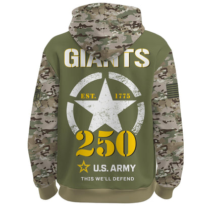 .NYG-Army 250th Birthday Limited Editions Hoodie