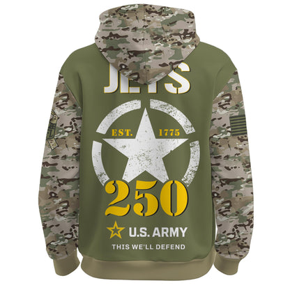 .NYJ-Army 250th Birthday Limited Editions Hoodie