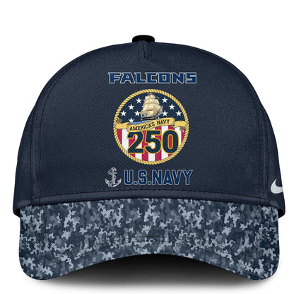 Atlanta Falcons Navy 250th Birthday Hoodie Limited Edions