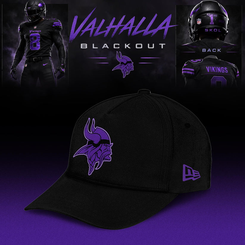 Minnesota Vikings ‘Black Out’ 2026 Special Edition Zip Hoodie