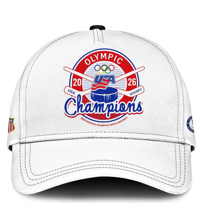 USA Special Men Hockey Milano-Cortina Olympics Champions 2026 Limited Edition T.shirt