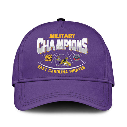 _ ECU Football NCAA Military Bowl CHAMPIONS 2025 Hoodie V1