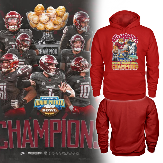 2025 Famous Idaho Potato Bowl Champion Hoodie