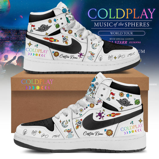 Coldplay Music of the Spheres World Tour iShoes - Custom Name v5
