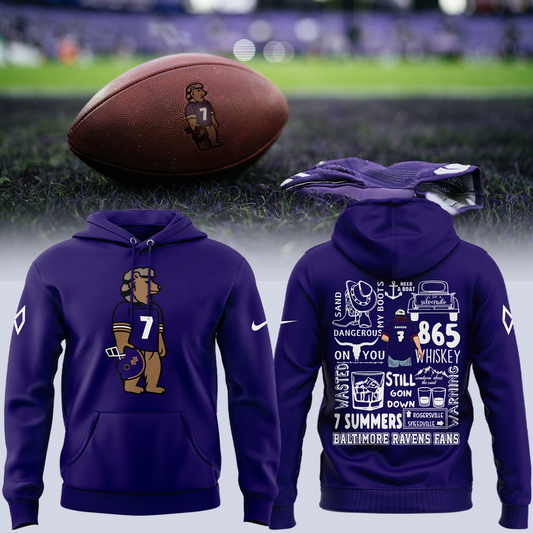 Limited Edition Baltimore Ravens x Morgan Wallen Hoodie