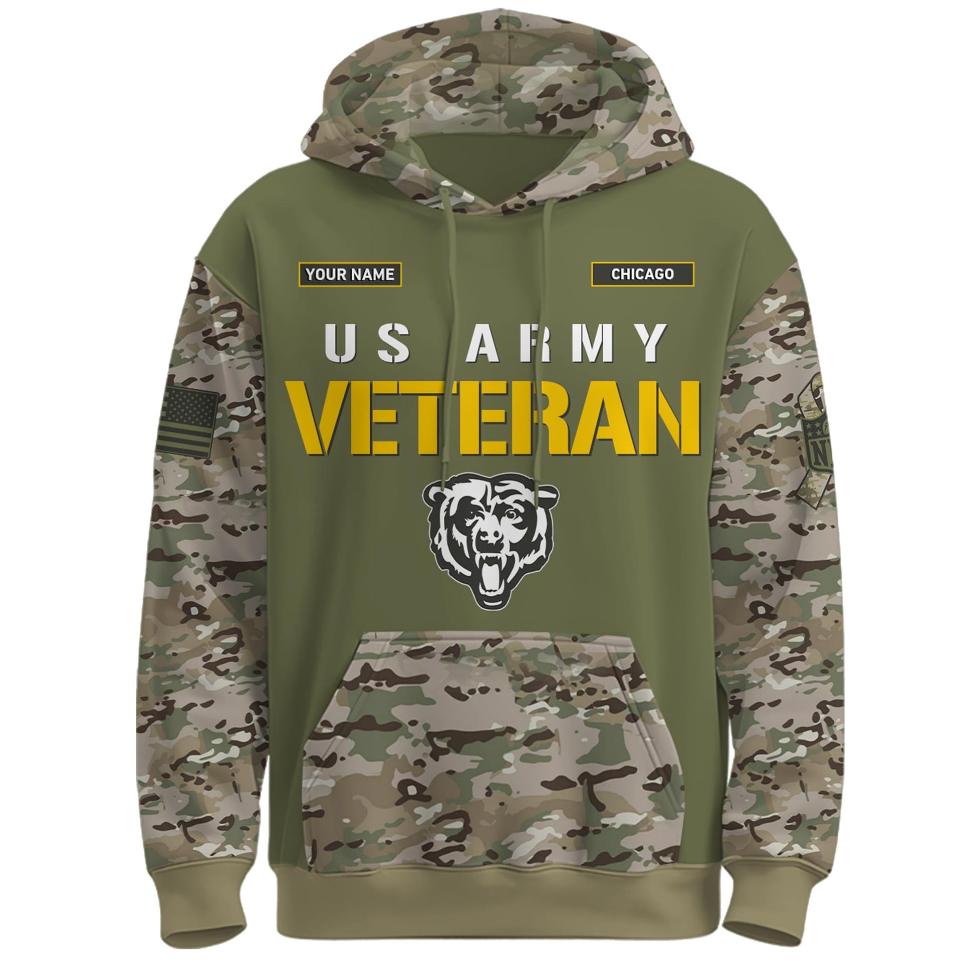 .CHI-Army 250th Birthday Limited Editions Hoodie