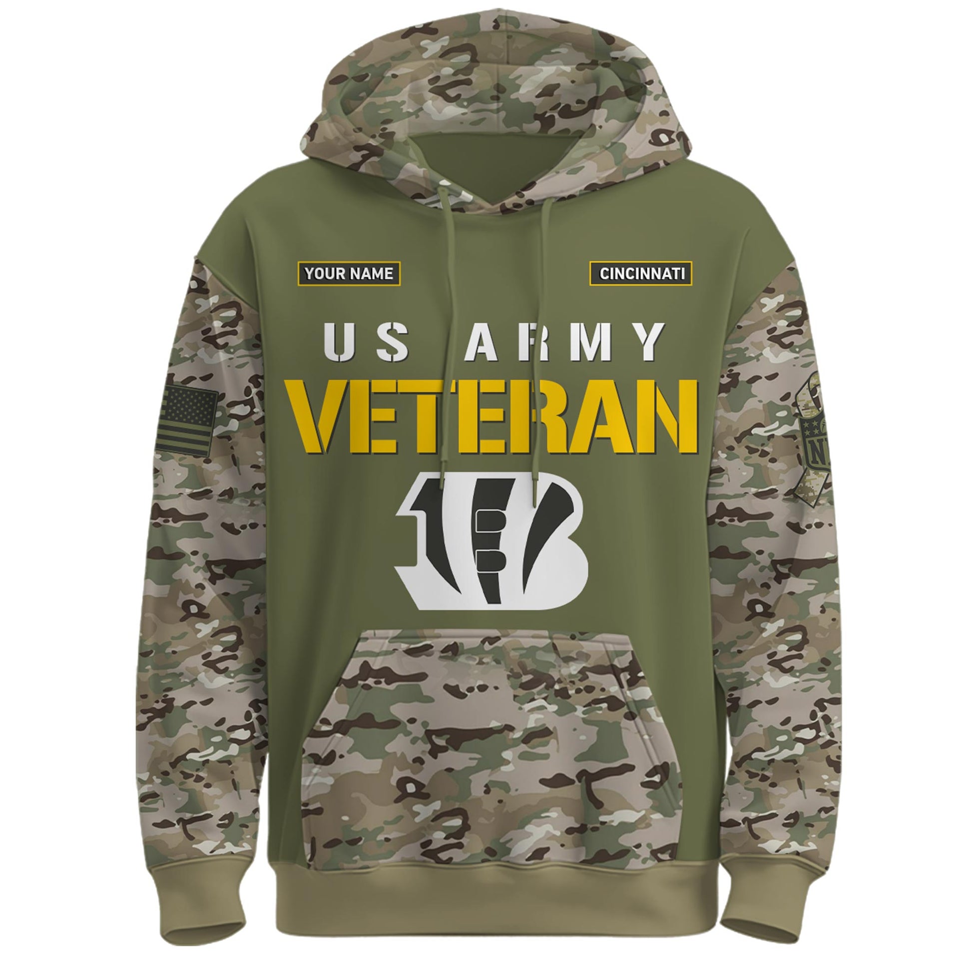 .CIN-Army 250th Birthday Limited Editions Hoodie