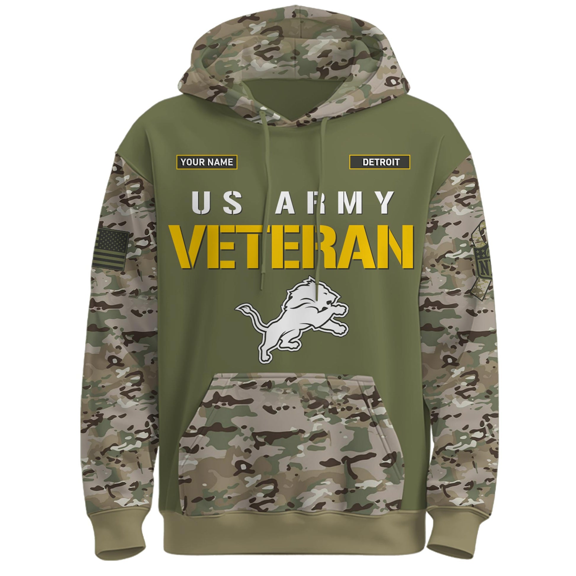 .DET-Army 250th Birthday Limited Editions Hoodie