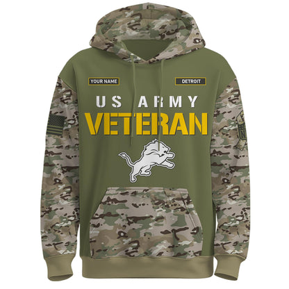 .DET-Army 250th Birthday Limited Editions Hoodie