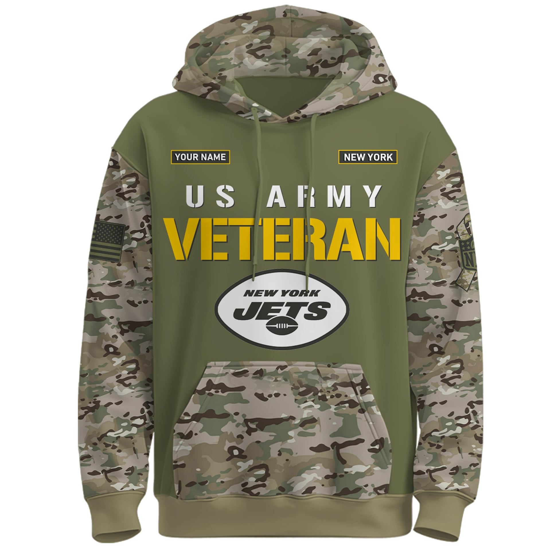 .NYJ-Army 250th Birthday Limited Editions Hoodie
