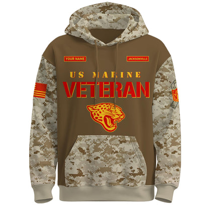 . JAX-U.S.M.C Veteran 250th Birthday Limited Editions Hoodie