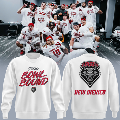 New Mexico Football  BOWL BOUND  Sweatshirt 2025
