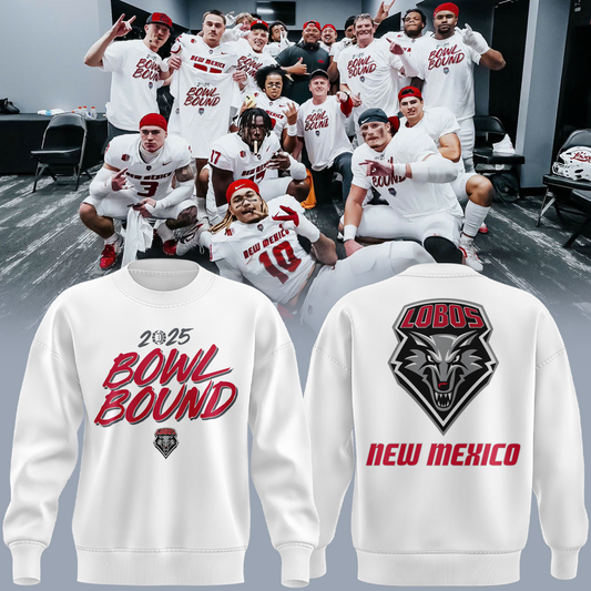 New Mexico Football  BOWL BOUND  Sweatshirt 2025