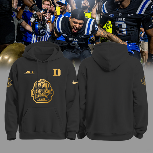 Duke Blue Devils Limited 2025 ACC Champion Edition Hoodie v1