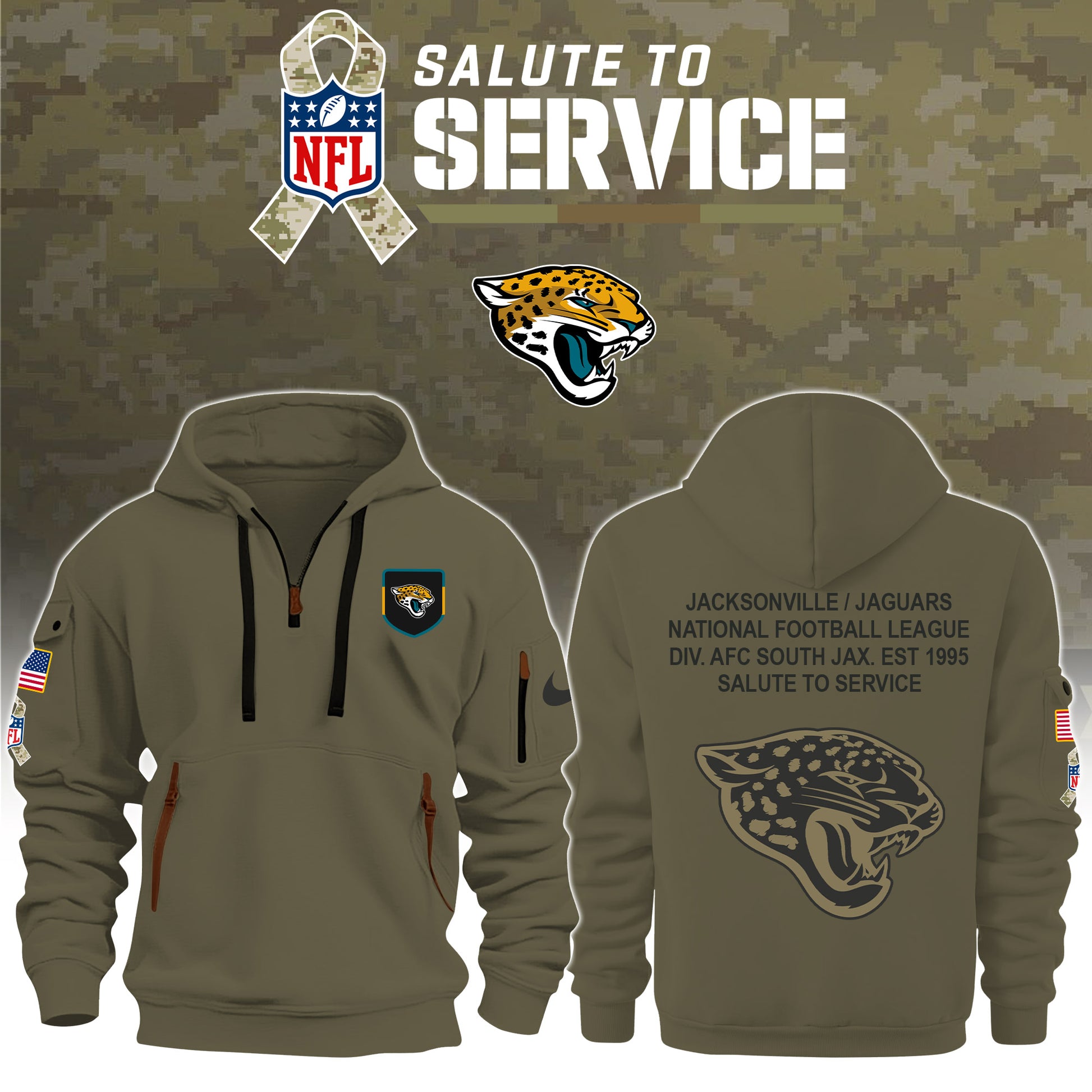 .  JAX Salute To Service Limited Editions KN09 Hoodie