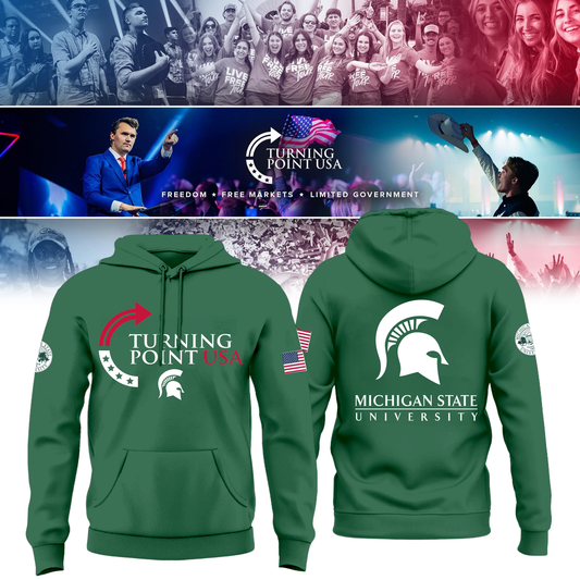 Michigan State University x Turning Point USA Hoodie