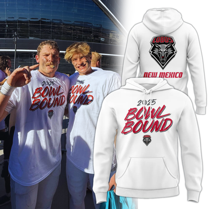 New Mexico Football  " BOWL BOUND "  Hoodie 2025