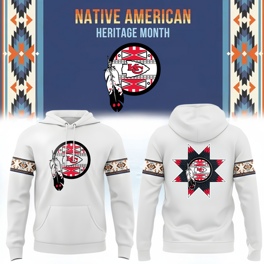 Kansas City Chiefs Native American Heritage Month Hoodie