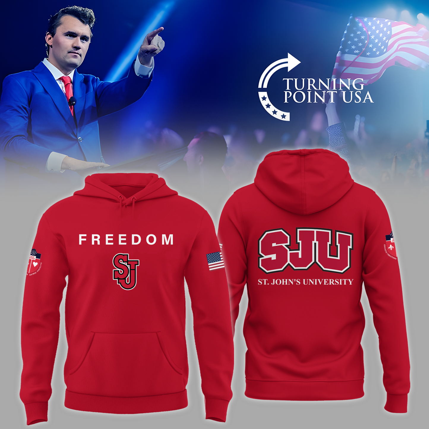 St. John's University Freedom Hoodie