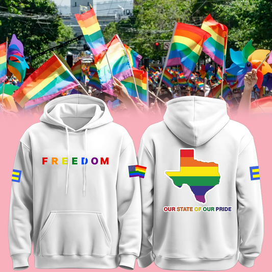 Texas LGBTQ+ Freedom Hoodie 2025-26