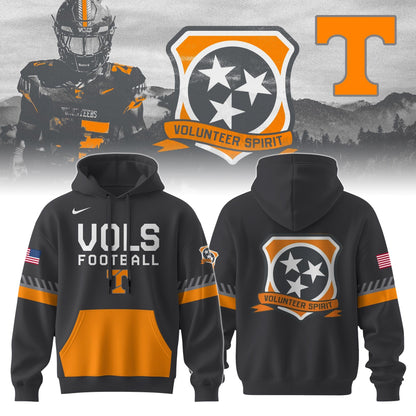 2025 Tennessee Volunteers Grey Football Hoodie Exclusive Design