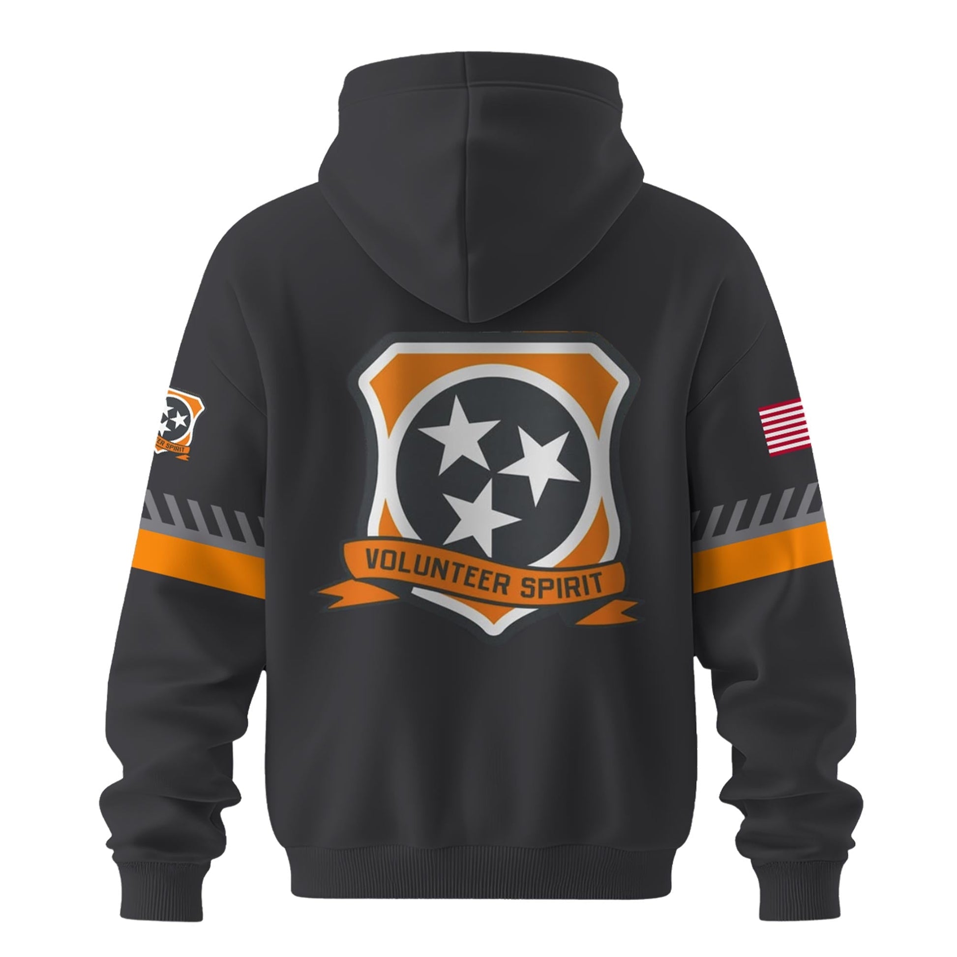 2025 Tennessee Volunteers Grey Football Zip Hoodie Exclusive Design