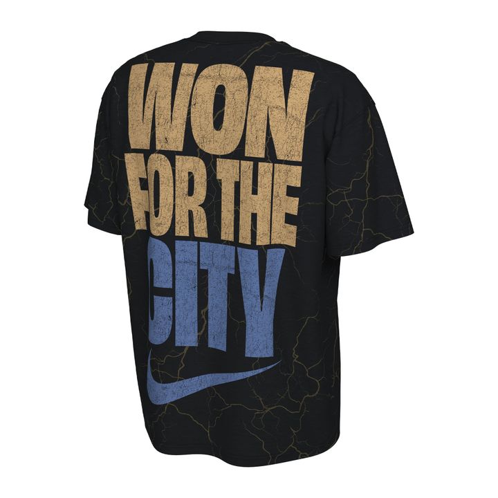 OKC THUNDER ON-COURT T-SHIRT 2025 Champions - OKC Thunder Won For City Shirt