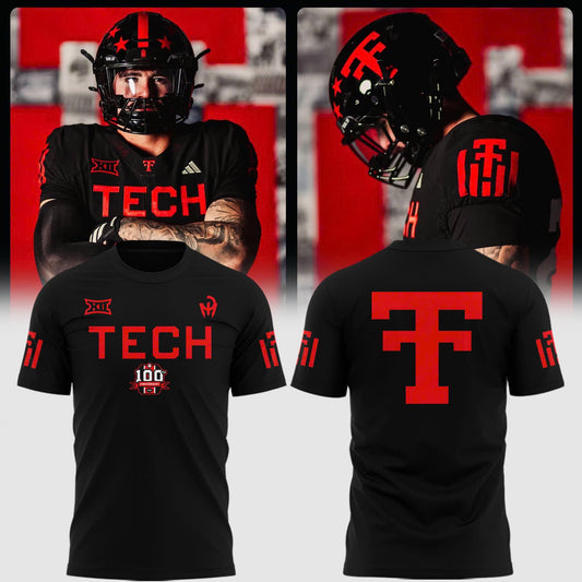 Texas Tech Red Raiders 100th Anniversary Limited Edition Combo T-shirt