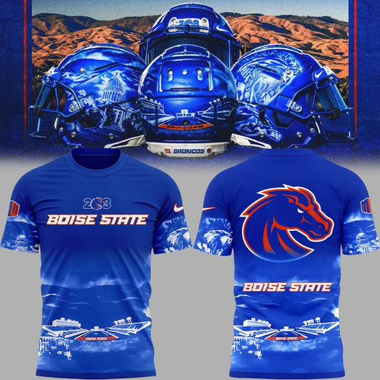 TS1 - "The Blue and the State of Idaho" - Boise State Broncos Football - Special Edition Tshirt 2025