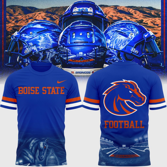 TS6 - "The Blue and the State of Idaho" - Boise State Broncos Football - Special Edition Tshirt 2025
