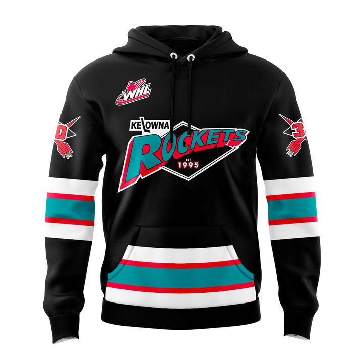 Kelowna Rockets 30th Anniversary 1995-2025 Hoodie
