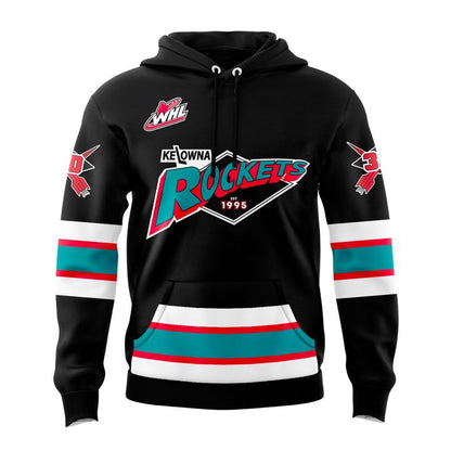 Kelowna Rockets 30th Anniversary 1995-2025 Hoodie