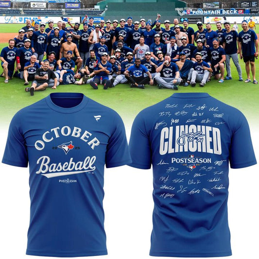2025 Limited Edition Toronto Blue Jays T-shirt for fans