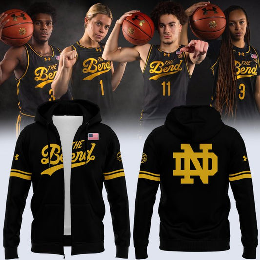 2025 "The Bend" River Pattern Uniform Zip Hoodie