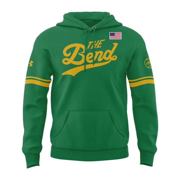 2025 "The Bend" River Pattern Uniform Green Hoodie