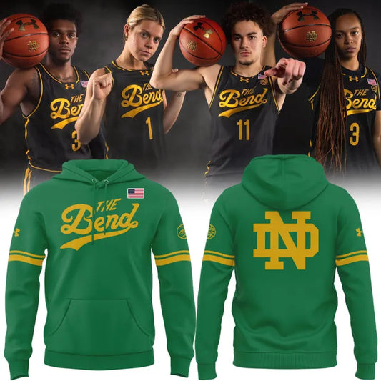 2025 "The Bend" River Pattern Uniform Green Hoodie