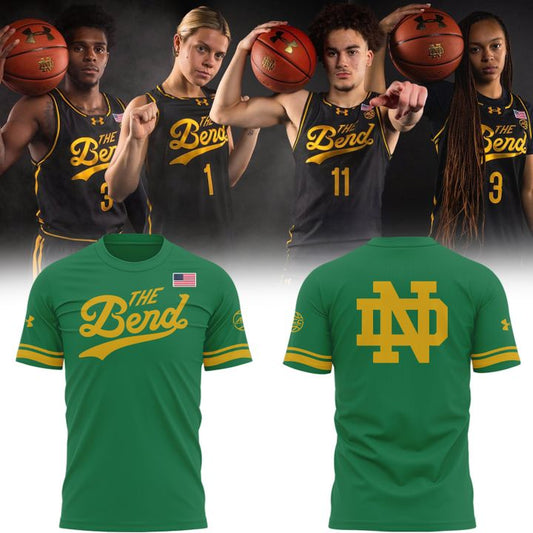 2025 "The Bend" River Pattern Uniform Green T-Shirt