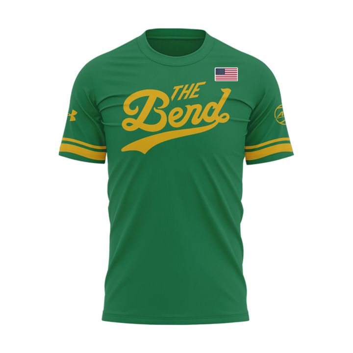 2025 "The Bend" River Pattern Uniform Green T-Shirt