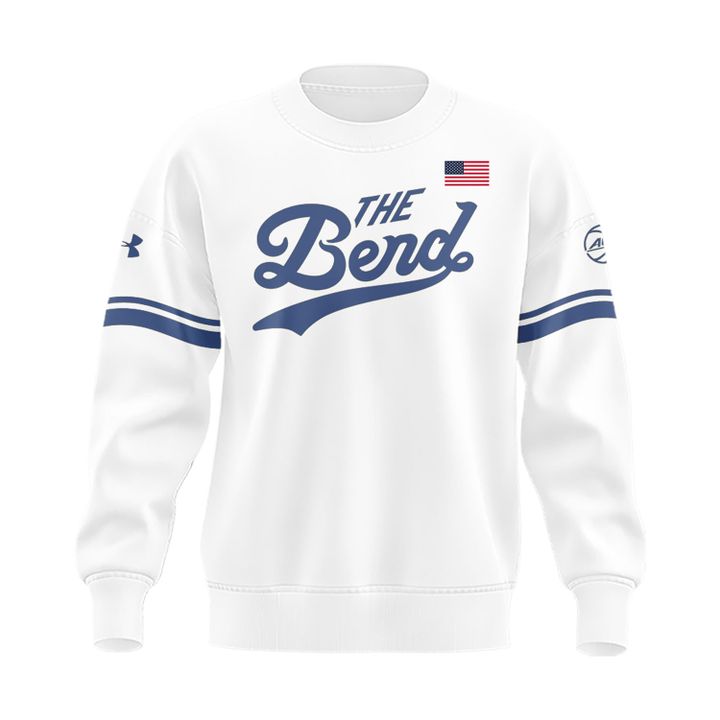 2025 "The Bend" River Pattern Uniform White Sweat
