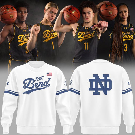 2025 "The Bend" River Pattern Uniform White Sweat